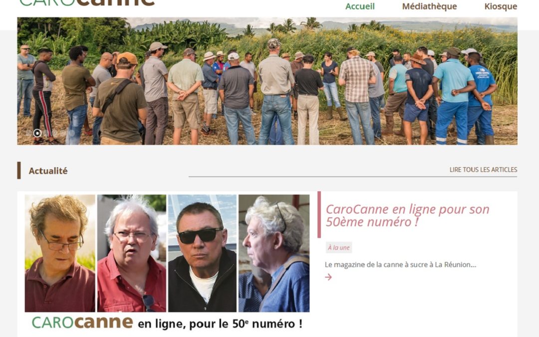 Carocanne fête son 50ème numéro et un nouveau site internet !